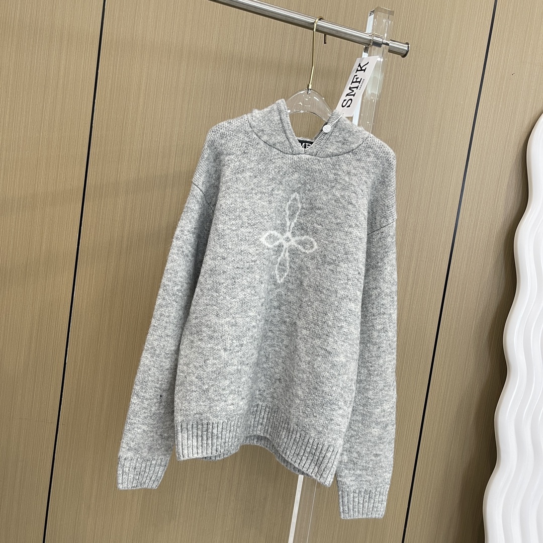 SMFKセーター アマゾンｎ級品 暖かい ウール 柔らかい 優しい おしゃれ 人気品 ホワイト_1