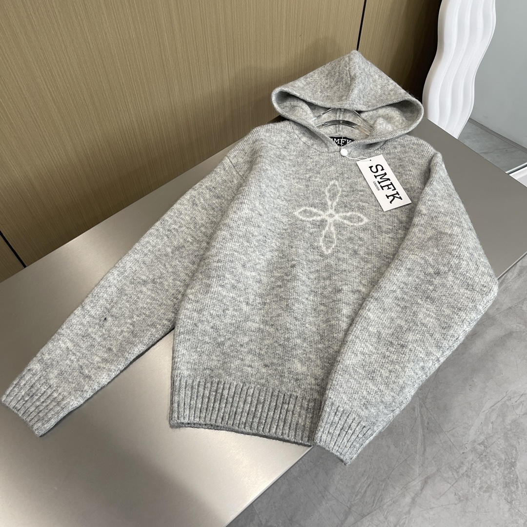 SMFKセーター アマゾンｎ級品 暖かい ウール 柔らかい 優しい おしゃれ 人気品 ホワイト_2