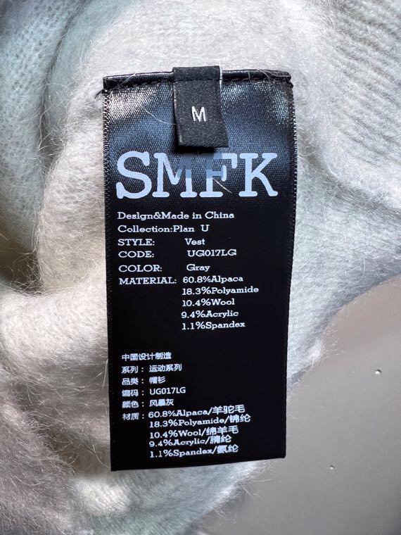 素敵な SMFKセーター aスーパーコピー 暖かい ウール 柔らかい おしゃれ ゆったりホワイト_8