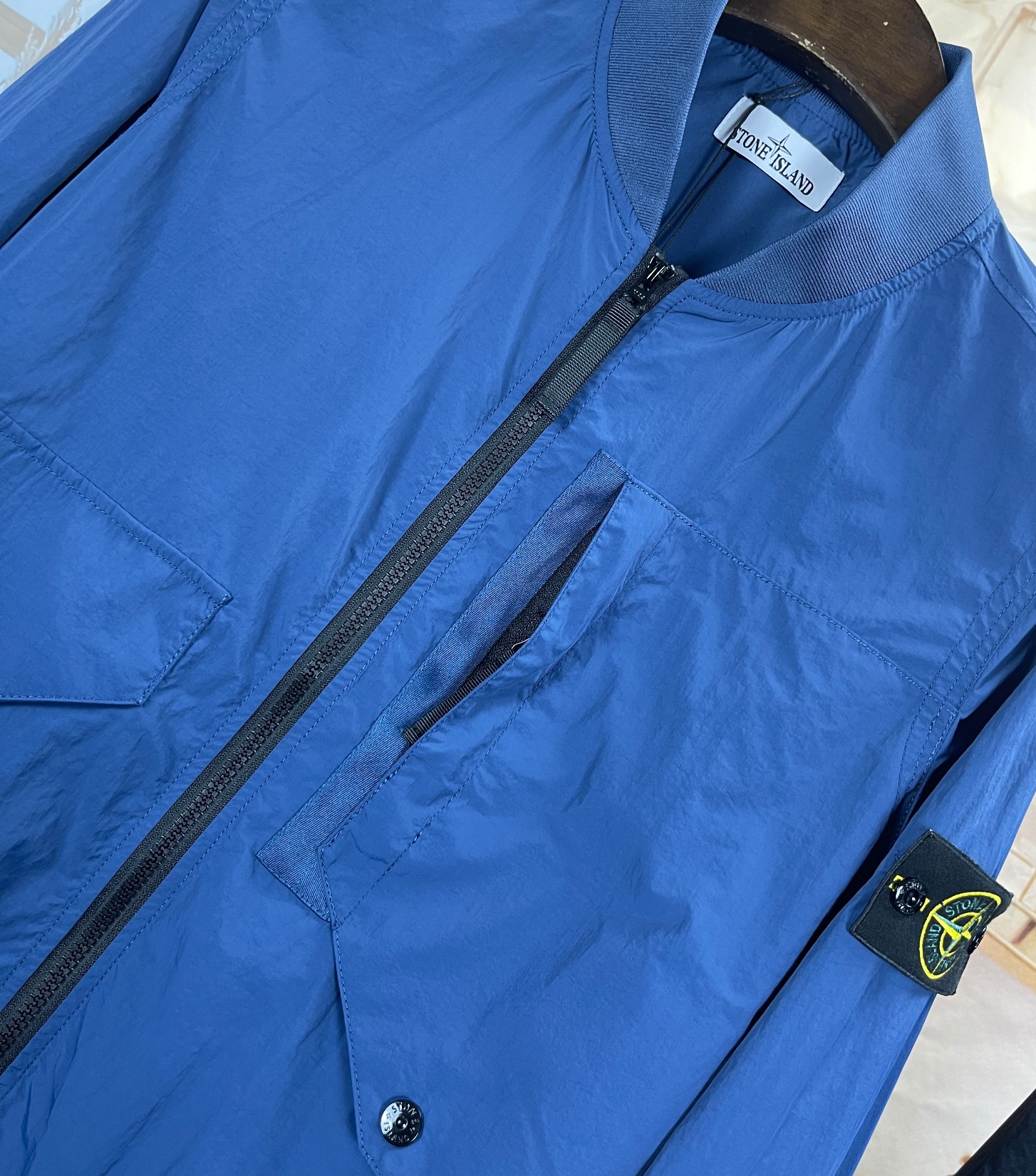 ストーン アイランド シェル ジャケットコピー トップス 防水 軽量 ファッション 人気アウター 2色可選 ブルー_5