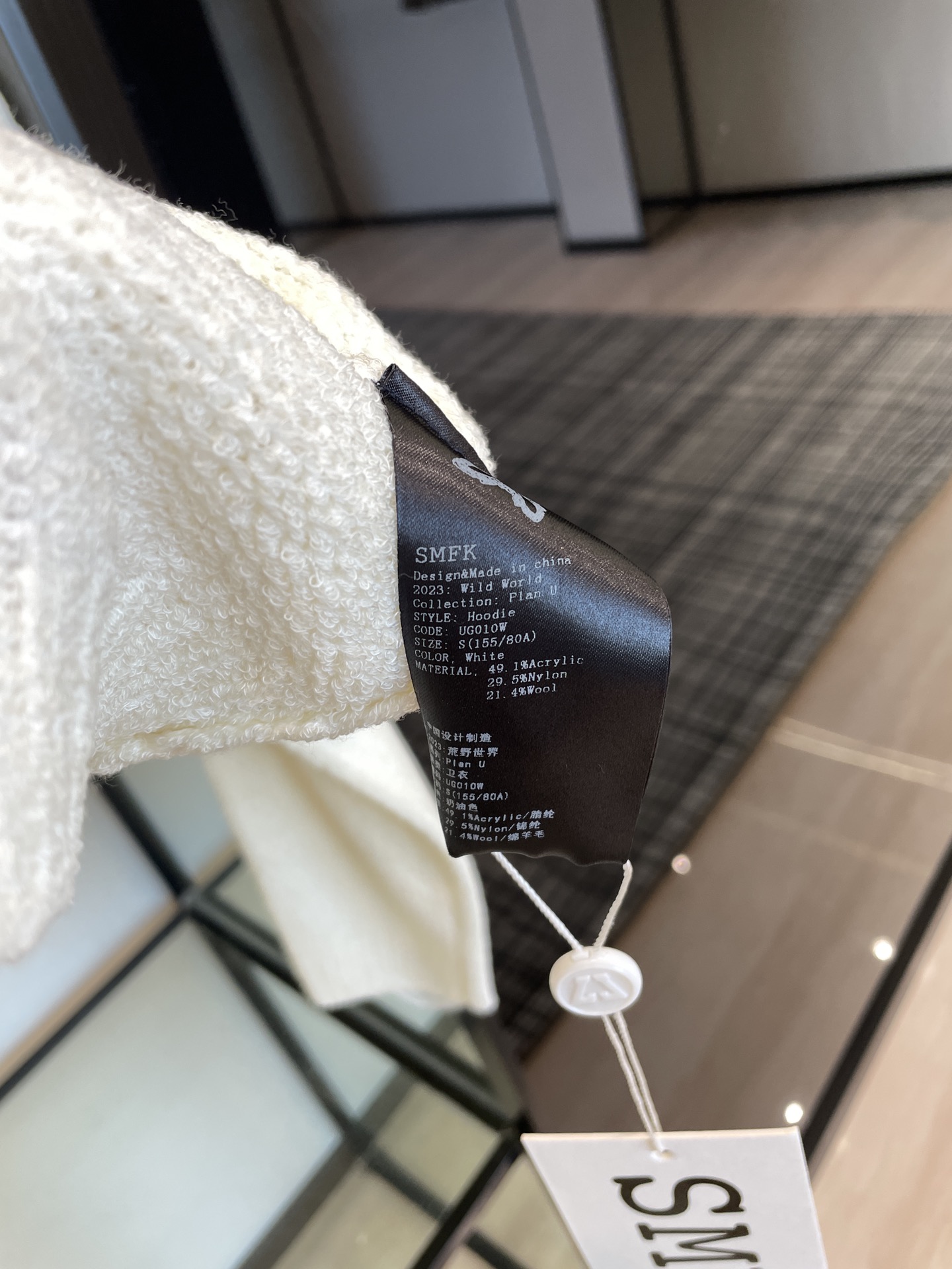 SMFKセーター メーカーコピー 長袖トップス ニット シンプル 暖かい ゆったり 品質保証安い ホワイト_5
