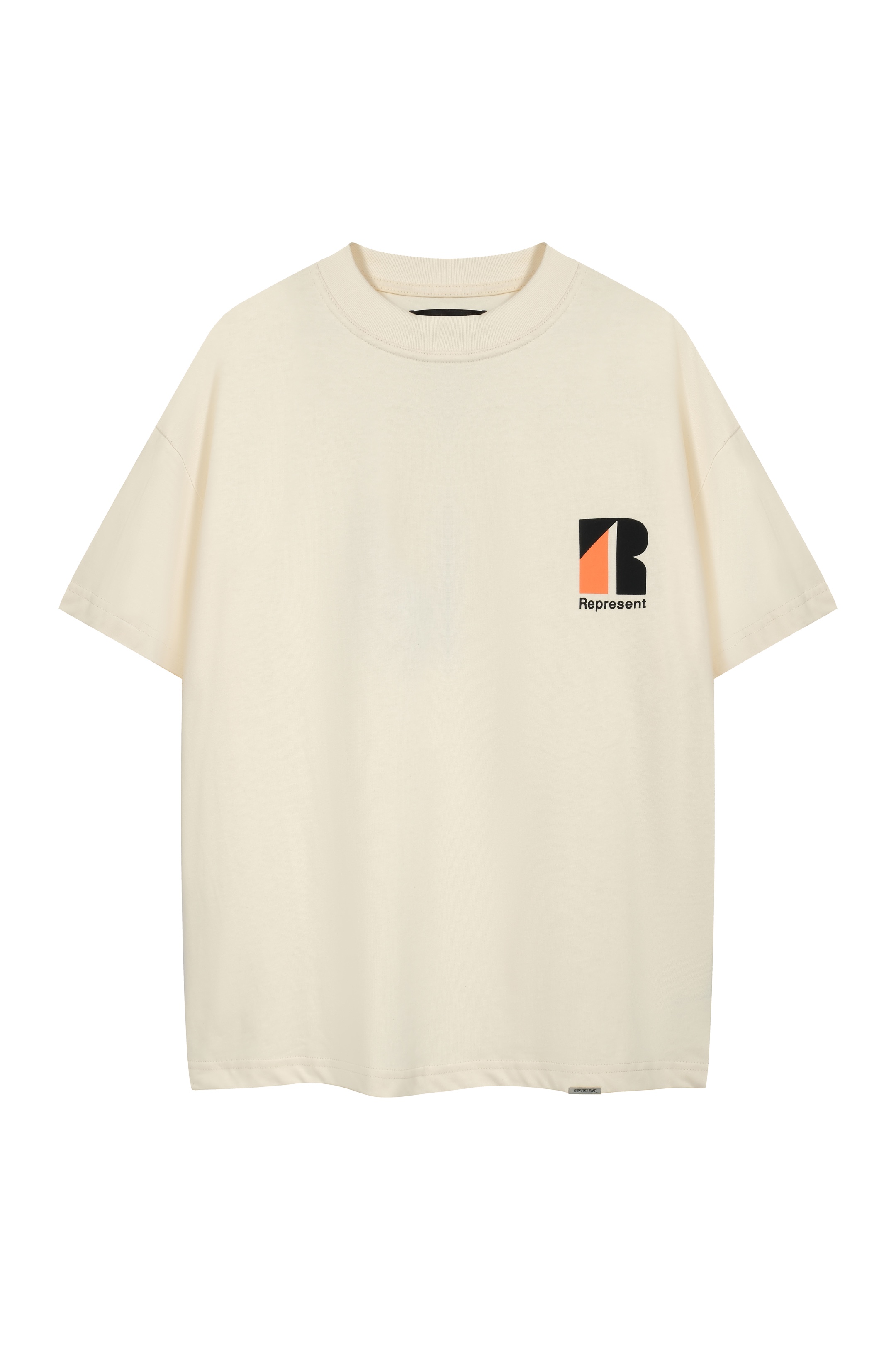 NEW夏の リプレゼント 公式スーパーコピー Tシャツ 夏新品 純綿トップス シンプル 杏色_1