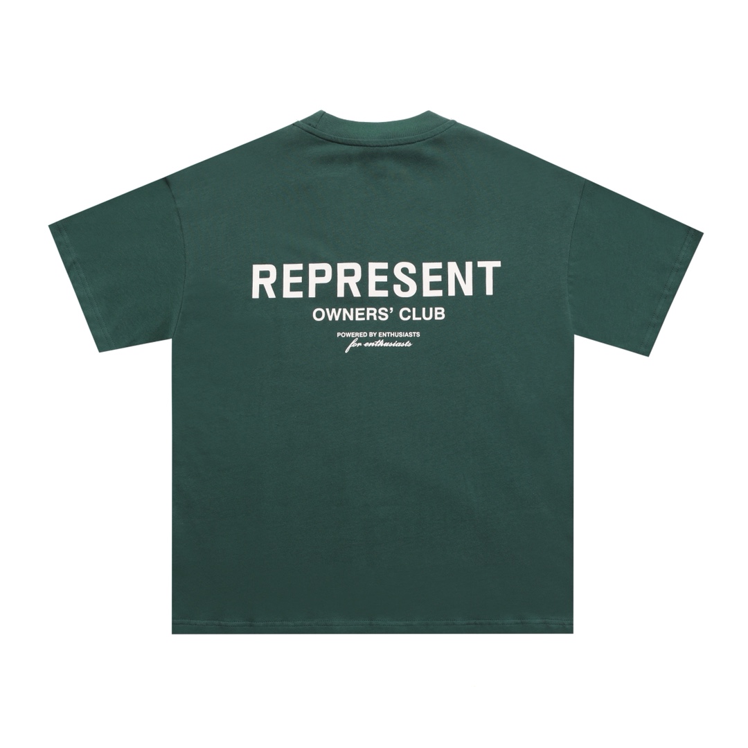 REPRESENT tシャツ リプリントコピー 純綿 トップス 夏新品 ファッション シンプル グリーン_2