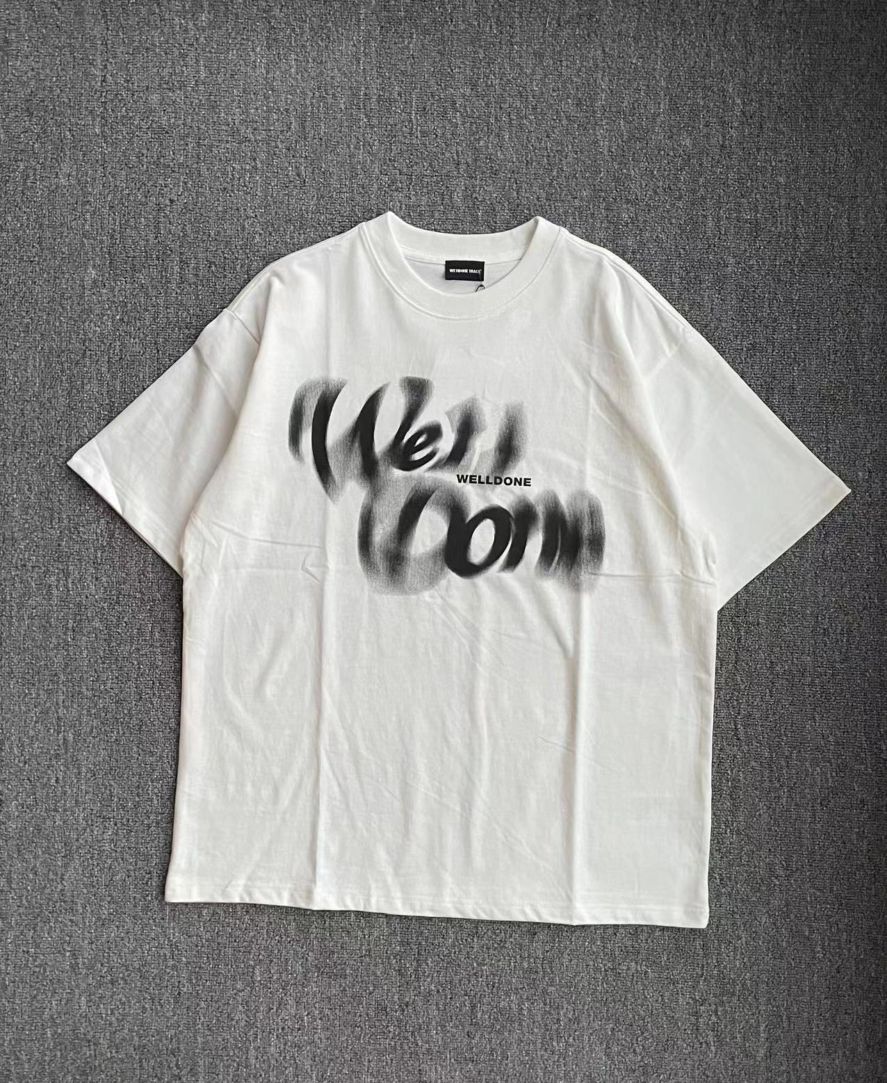 we11done トップスのレングスとはスーパーコピー 人気新品 純綿 ゆったり Tシャツ 短袖 シンプル 2色可選_8