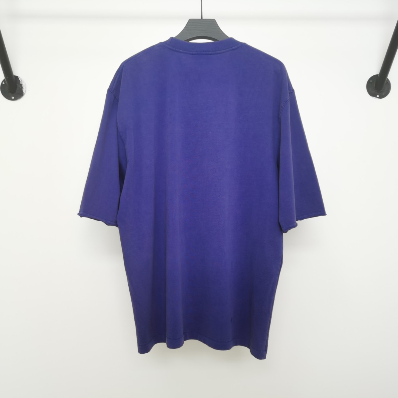 WE11DONE Tシャツ ウェルダン 韓国スーパーコピー 純綿 ゆったり 人気もの トップス 短袖 シンプル 男女兼用 ブルー_2