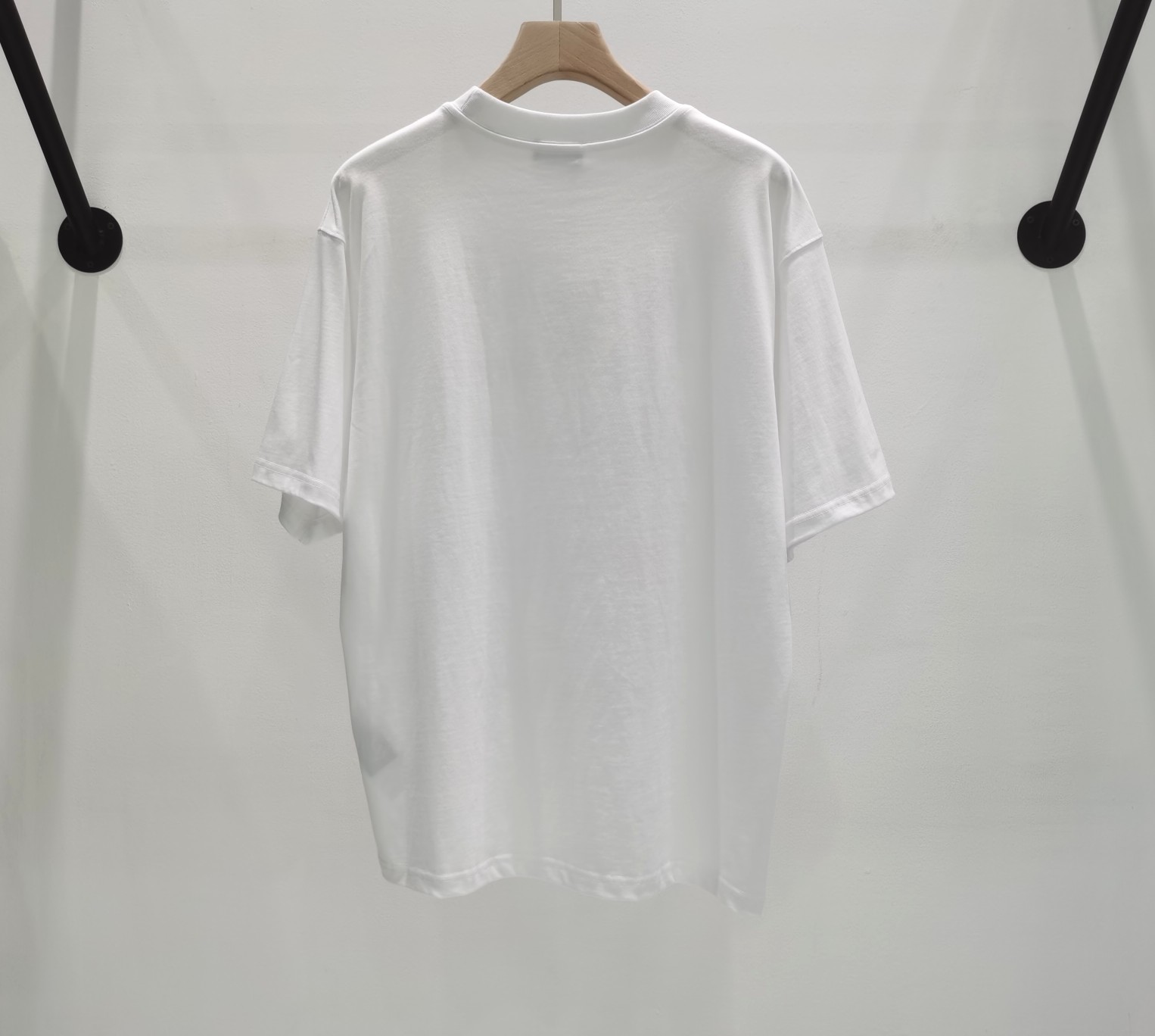 WE11DONE 新商品! ウェルトップ激安通販 純綿トップス 人気 Tシャツ 短袖 男女兼用 2色可選 ホワイト_2