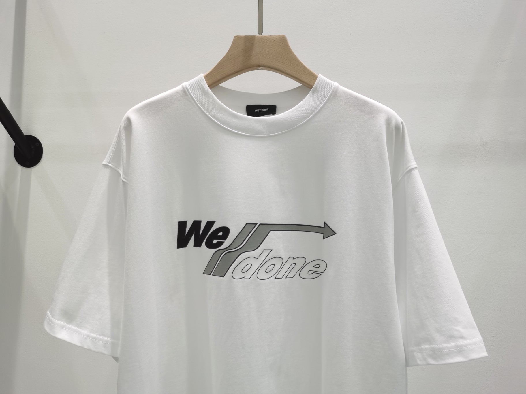 WE11DONE ウェルダンの意味スーパーコピー男女兼用 純綿トップス 人気 Tシャツ 短袖 ホワイト_3