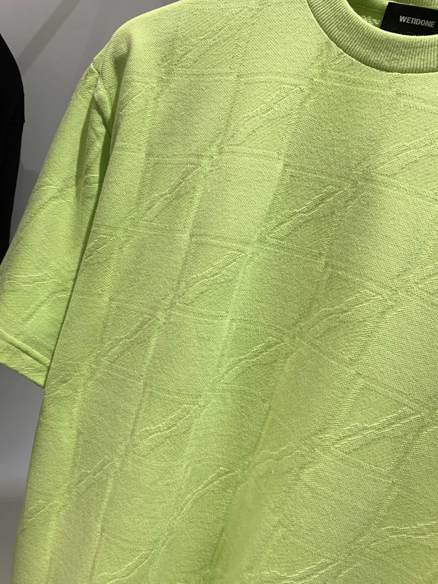 WE11DONE ウェルカムヘル tシャツｎ級品 最安値人気 純綿トップス 人気新作 短袖Tシャツ 2色可選 グリーン_2