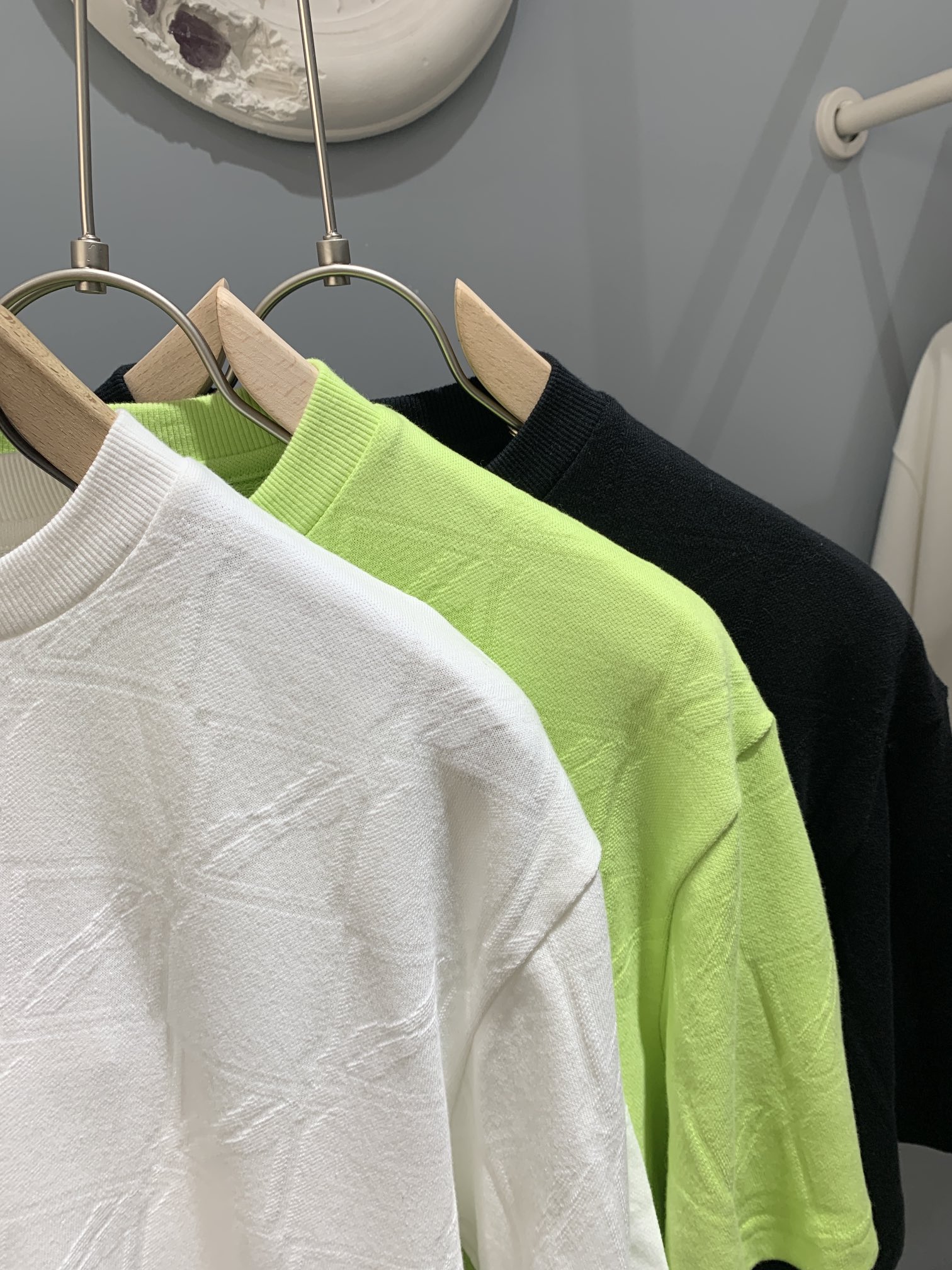 WE11DONE ウェルカムヘル tシャツｎ級品 最安値人気 純綿トップス 人気新作 短袖Tシャツ 2色可選 グリーン_5
