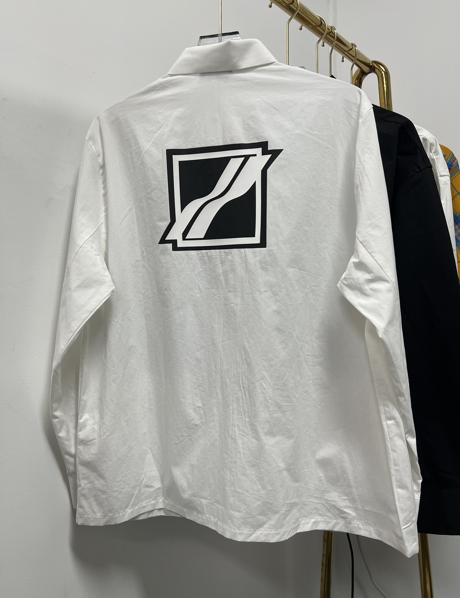 WE11DONE ダウンジャケット スウェーデンｎ級品 ビジネス シンプル 純綿シャツ トップス 2色可選 ホワイト_2