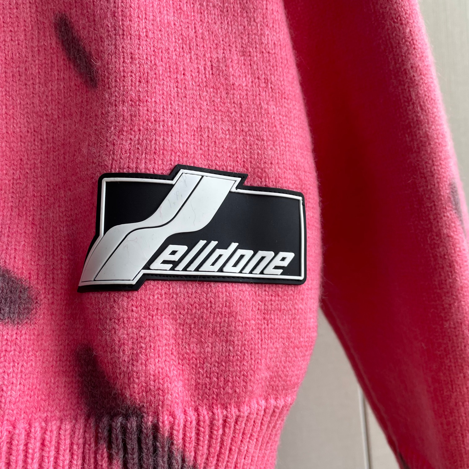 WE11DONE アウターウィメンズｎ級品 暖かい セーター ニット トップス ファッション ローズレッド_7
