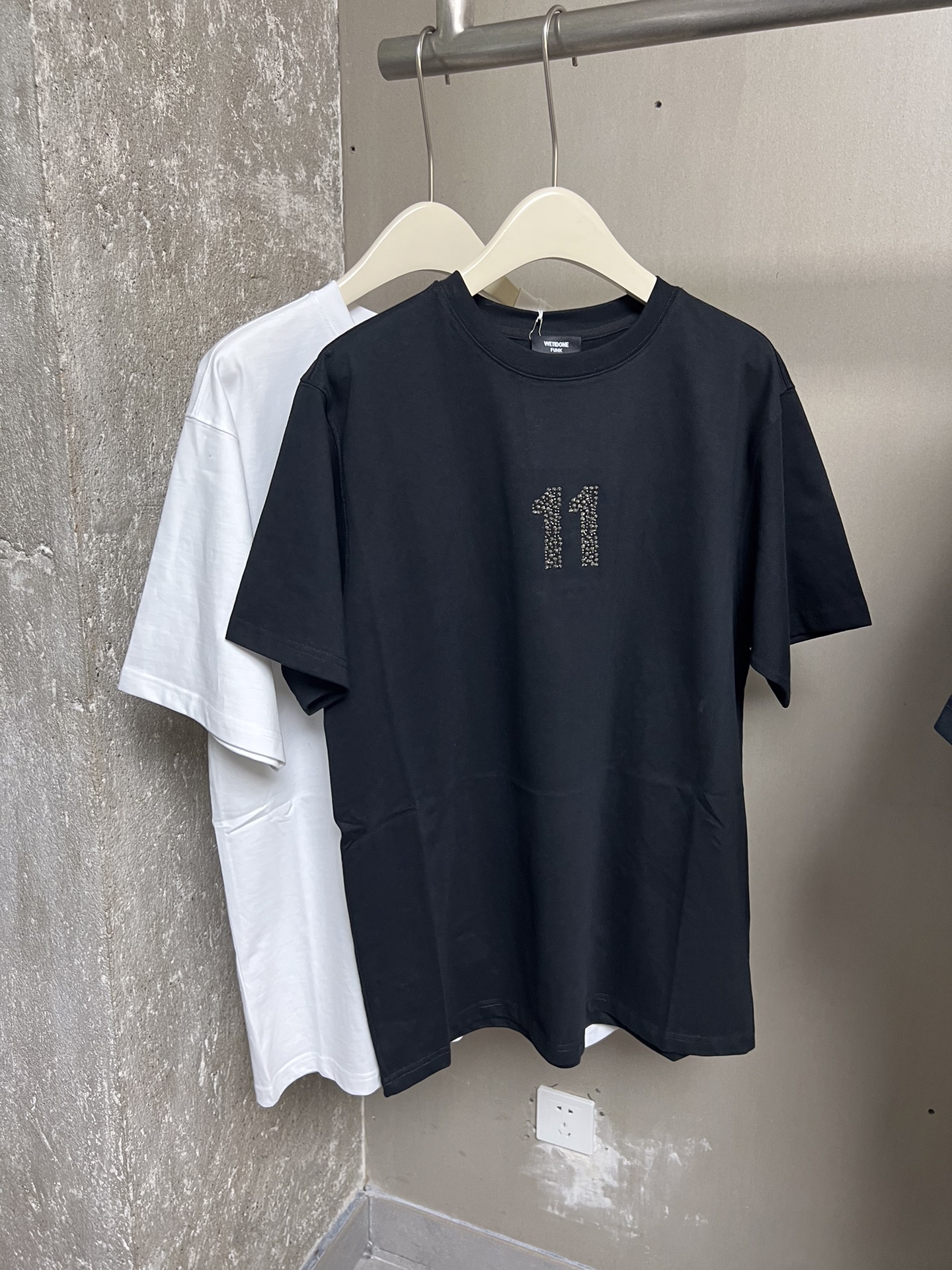 WE11DONE トップウェディングコピー 超激得新品 純綿Tシャツ 半袖 シンプル ファッション 2色可選_1