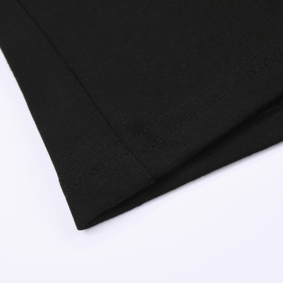 WE11DONE 最安値人気 ウェルダン 韓国激安通販 Tシャツ 純綿トップス 短袖 シンプル ブラック_8