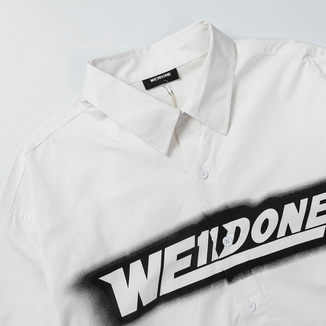 WE11DONE ウェルダン 韓国コピー カジュアルシャツ トップス 触り心地のいい ホワイト_3