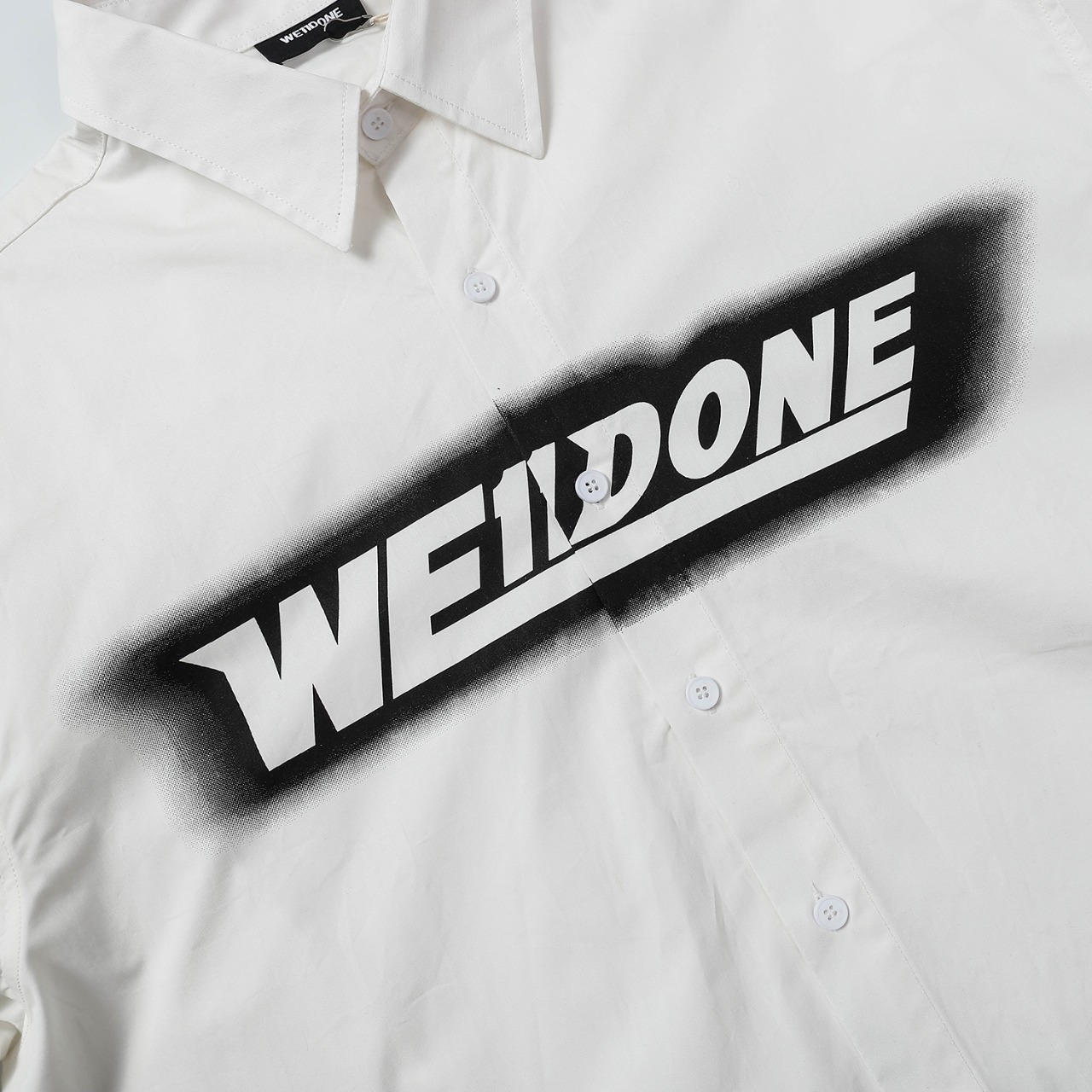WE11DONE ウェルダン 韓国コピー カジュアルシャツ トップス 触り心地のいい ホワイト_5