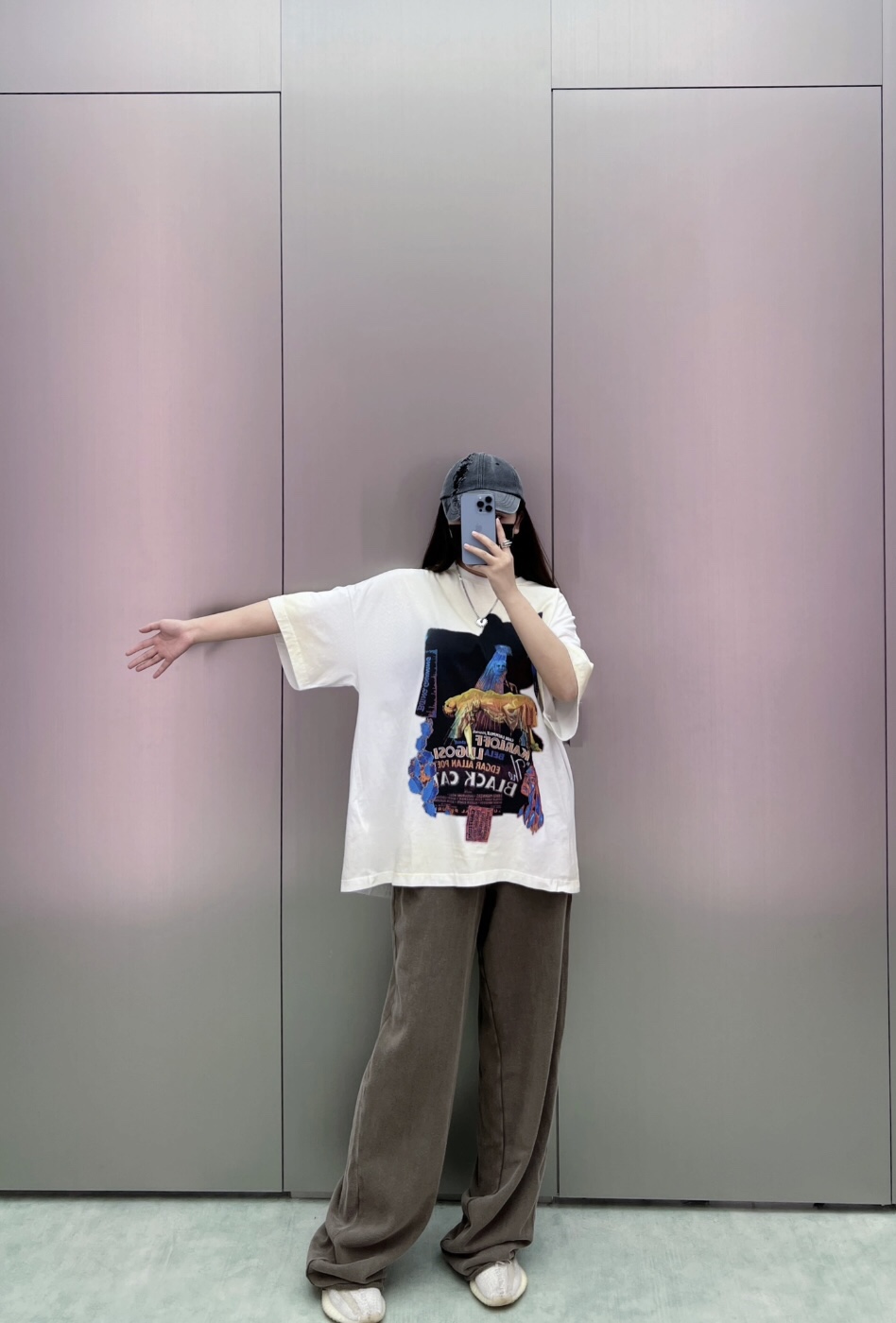 WE11DONE 夏 新作登場トップウェルドｎ級品 人気品 ファッション 純綿tシャツ トップス ゆったり 2色可選_4