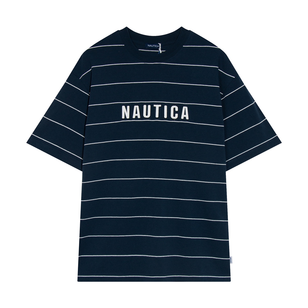 ノーティカパーカー コーデｎ級品 純綿 トップス 品質保証豊富なオ半袖Tシャツ シンプル 新作 ファッション ブラック_1