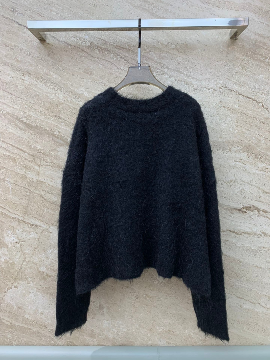 人気セールHOT マーティンローズ ニットｎ級品 トップス ニット 暖かいセーター シンプル ウール 人気新作 グレイ_4