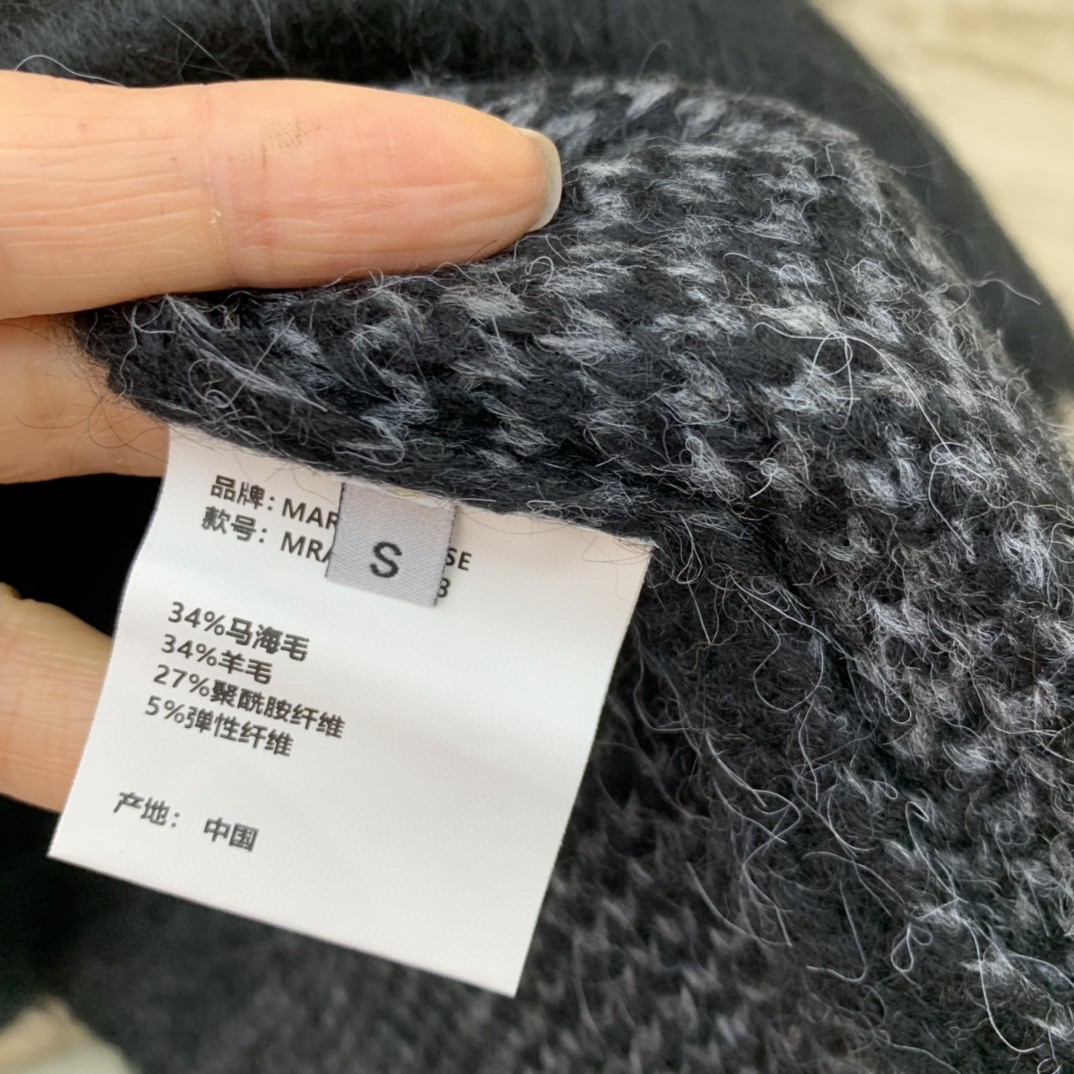 人気セールHOT マーティンローズ ニットｎ級品 トップス ニット 暖かいセーター シンプル ウール 人気新作 グレイ_8