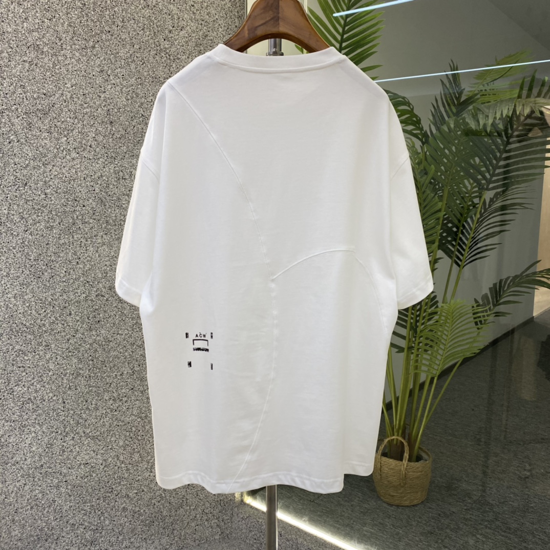 ACOLDWALL コールドレイン tシャツ偽物 ゆったり 純綿トップス シンプル 半袖 人気品 柔らかい 快適 ホワイト_9