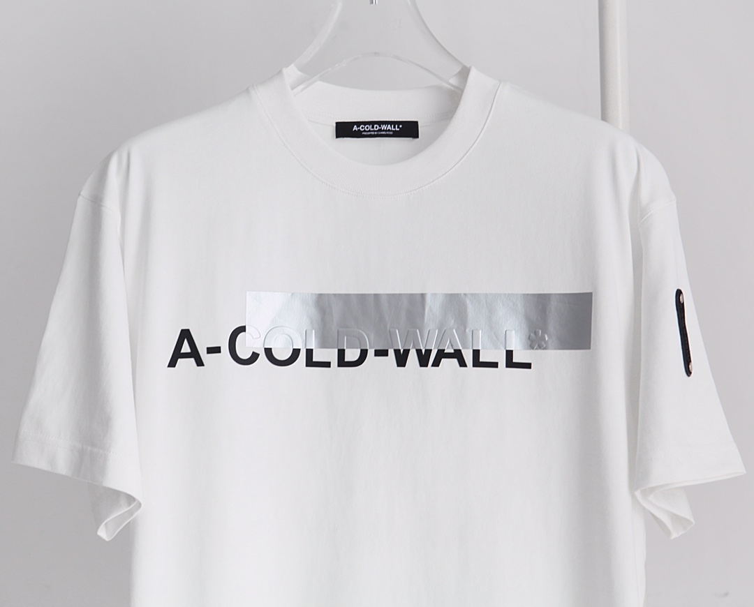 ACOLDWALL アコールドウォール 公式ｎ級品 トップス 短袖 純綿 プリント 丸首 英国に有名なTシャツ シンプル ホワイト_3