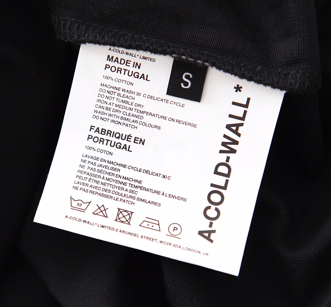 ACOLDWALL HOT品質保証 アコールドウォール コンバーススーパーコピー トップス 短袖Tシャツ 純綿 抽象的 ブラック_9