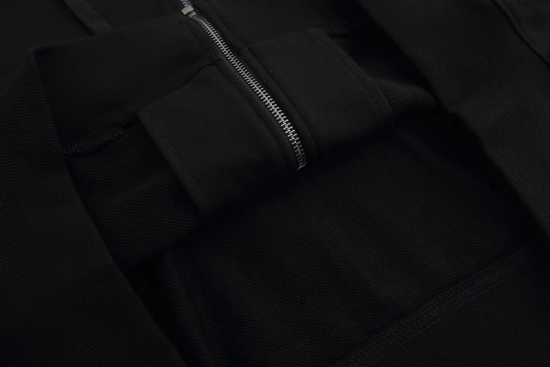 ジバンシィ服コピートップス ジャケット 厚い パーカー ロゴプリント ランニング フード付き 柔らかい ブラック_6