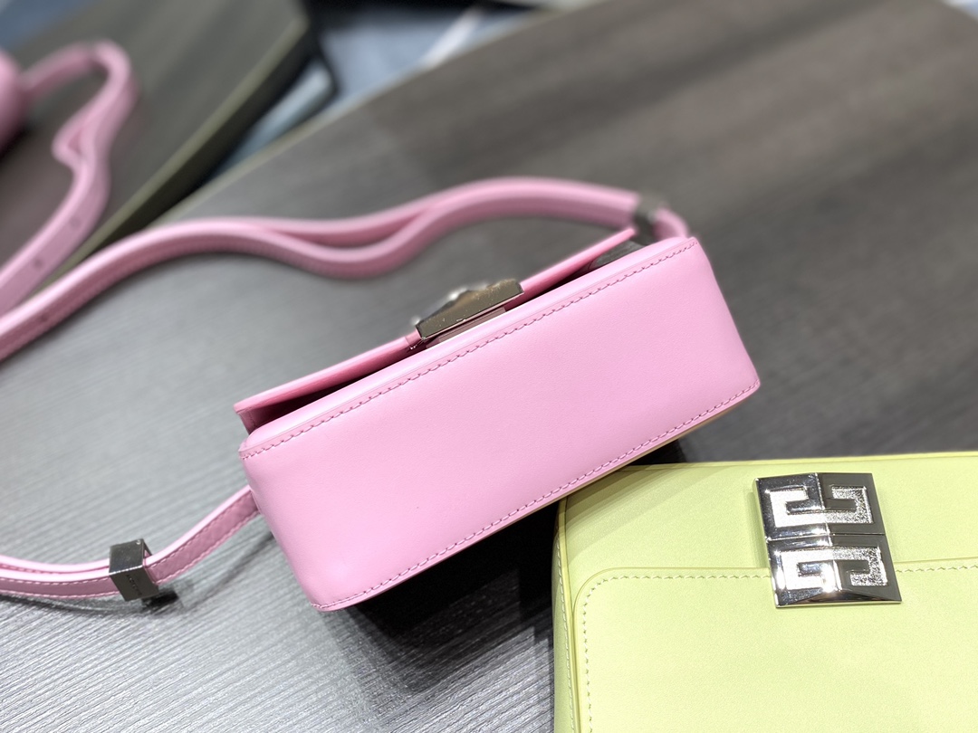 ジバンシィ キーケースｎ級品 ハンドバッグ 斜め掛けバッグ レザー ミニバッグ ファッション 調整可 手袋 多色可選 ピンク_4