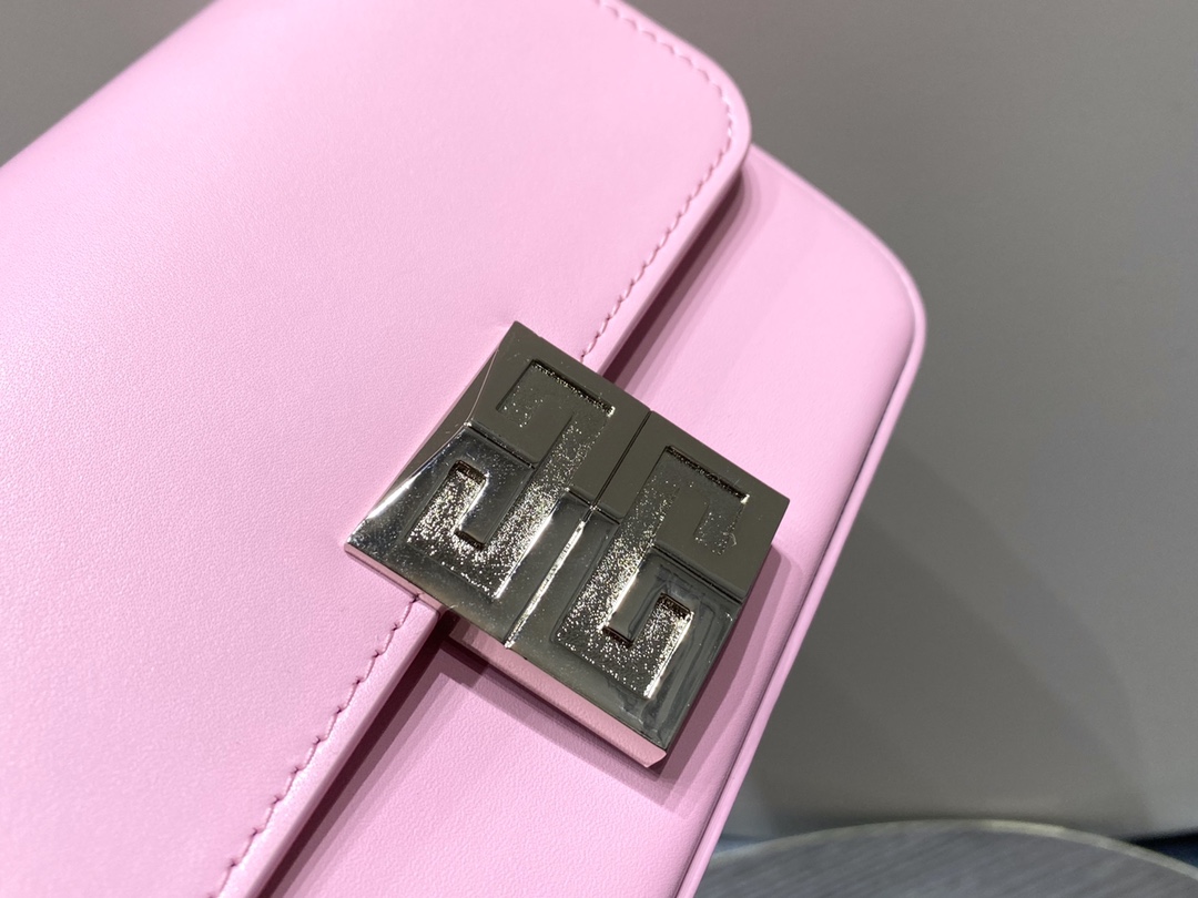 ジバンシィ キーケースｎ級品 ハンドバッグ 斜め掛けバッグ レザー ミニバッグ ファッション 調整可 手袋 多色可選 ピンク_5