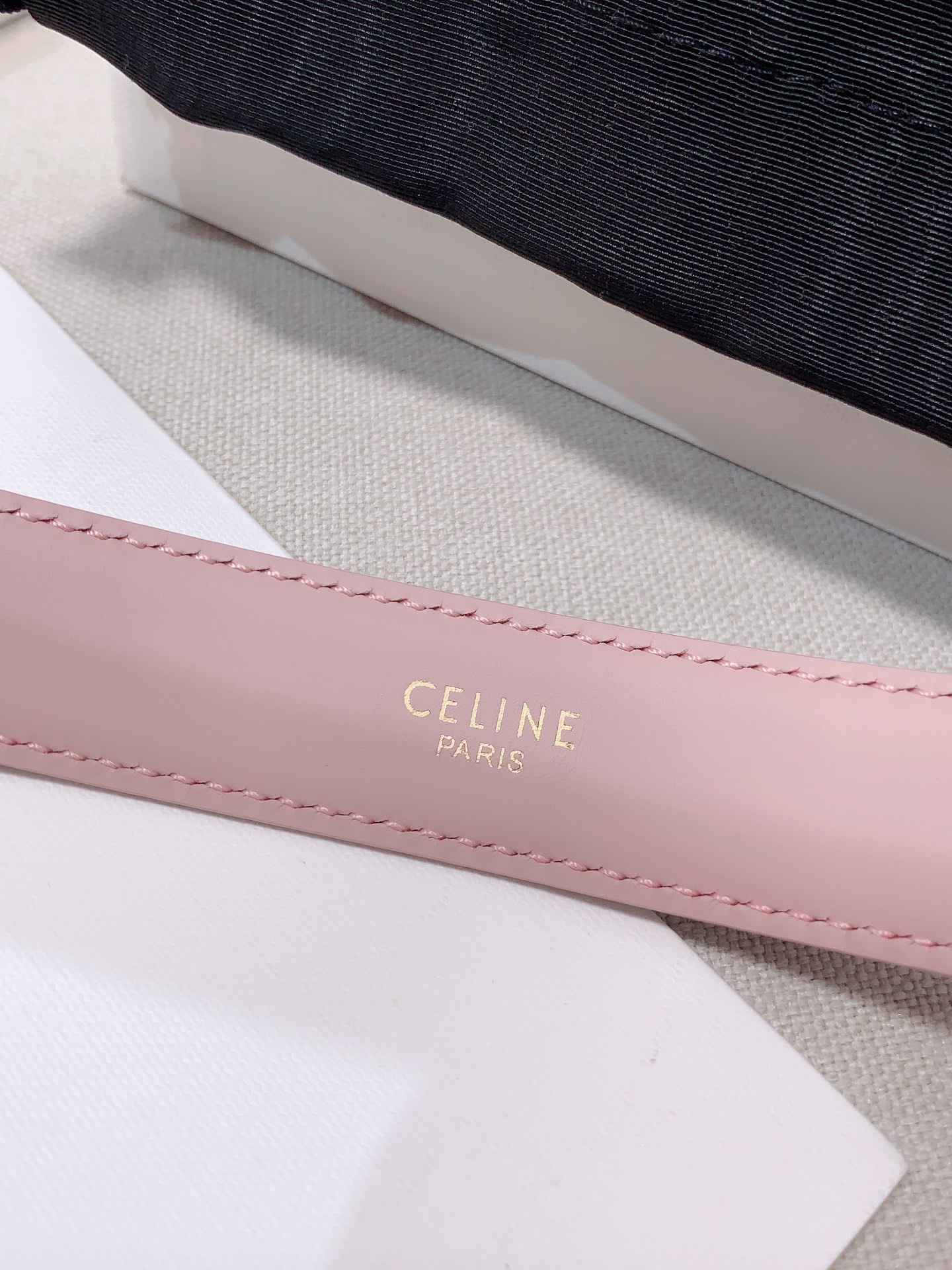 セリーヌベルトｎ級品 本革 ベルト レディース レザー 人気 パンチング サイズ調整 できる ファッション ピンク_5