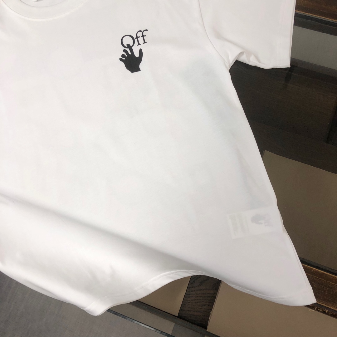 最新作オフホワイト公式 tシャツ 偽物　ブランド　矢印の要素　春夏_7