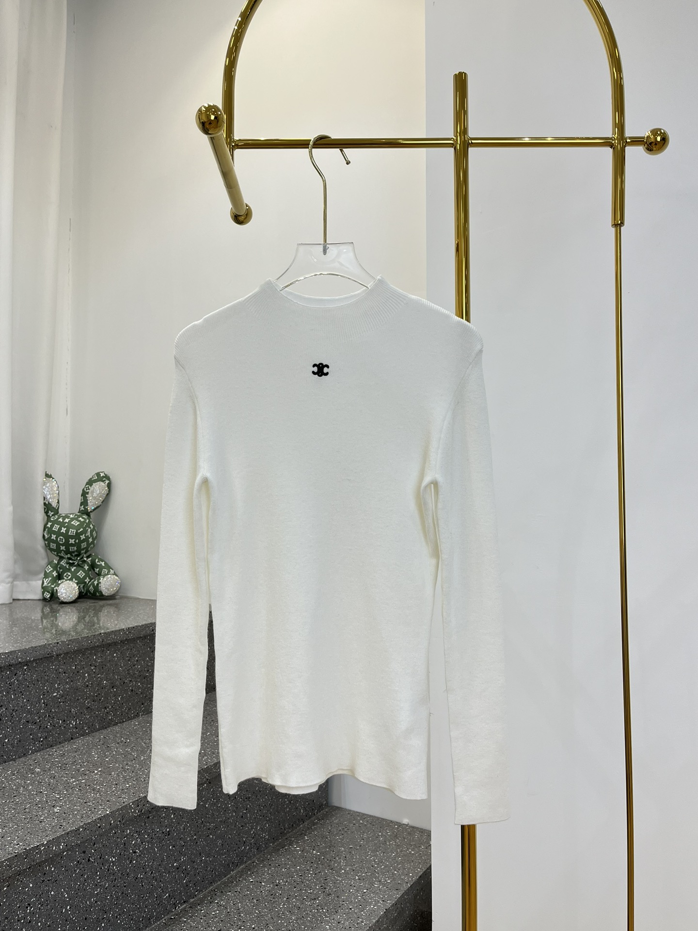 新商品! celine 長袖 シャツｎ級品 柔らかい Tシャツ トップス ファッション 人気 シンプル 2色可選_8
