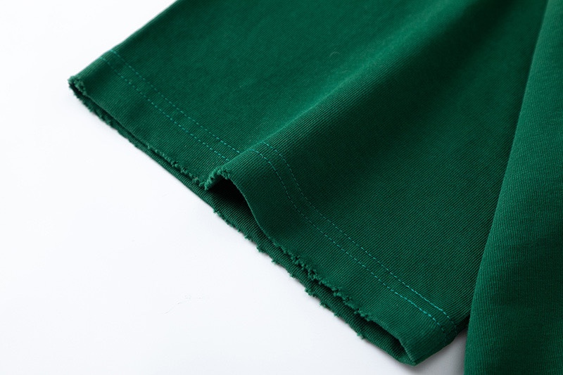素敵な ヴェトモン tシャツ コーデ激安通販 純綿 トップス 短袖 シンプル 刺繍 ファッション グリーン_5