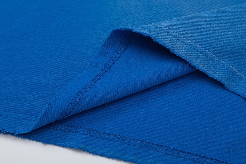 人気定番 ヴェトモンスウェットコピー 純綿 トップス 短袖 シンプル ファッション 3色可選 ブルー_9
