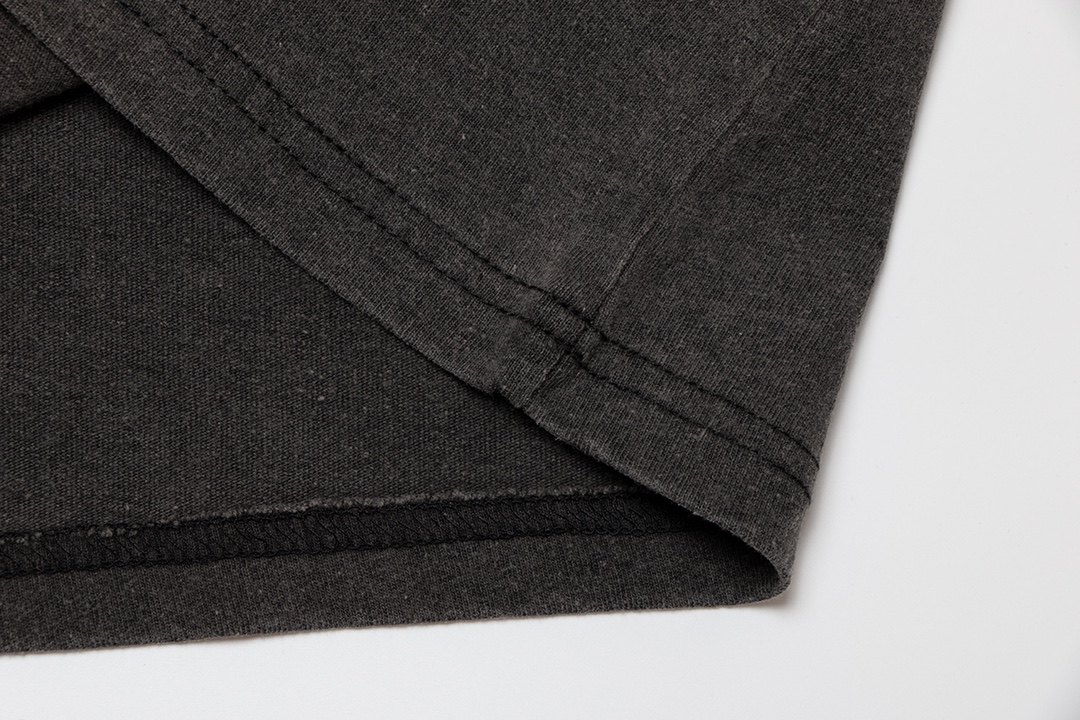 SAINTMICHAEL激安大特価最新作の セントマイケル公式ｎ級品 プリント 柔らかい トップス 純綿 短袖 ファッション ブラック_7