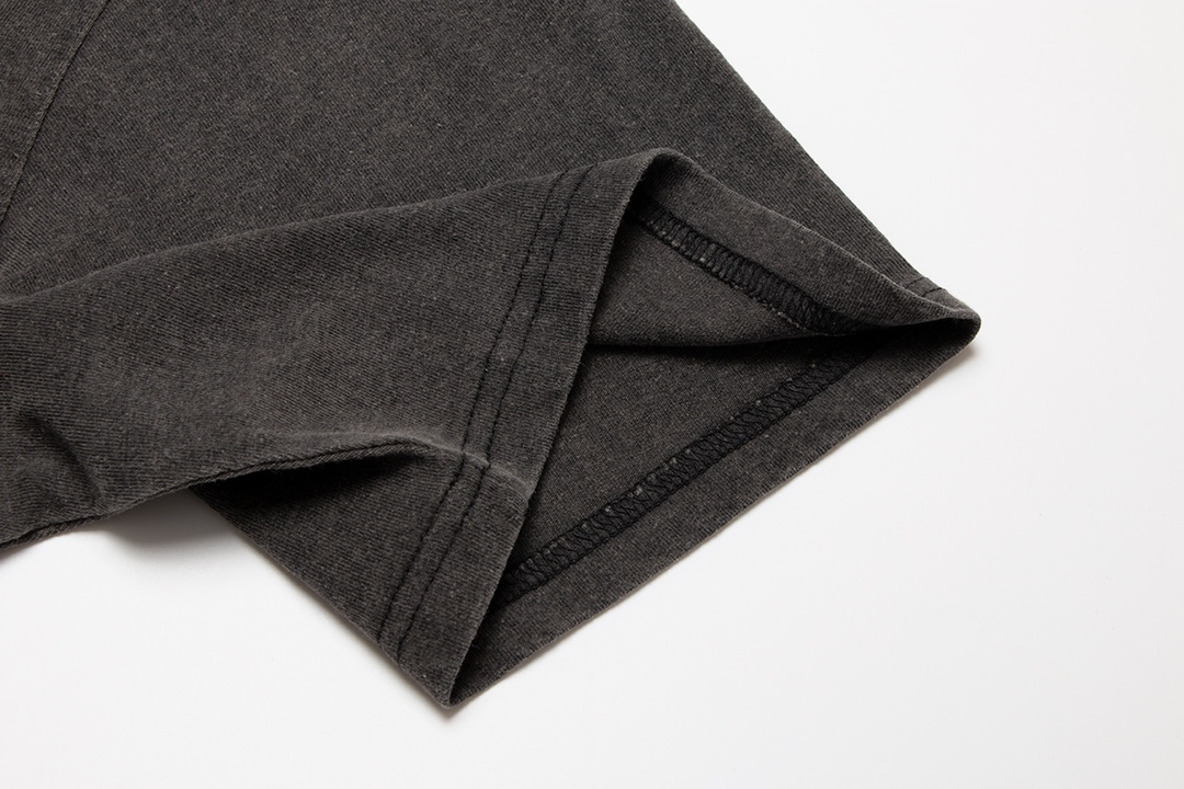 SAINTMICHAEL激安大特価最新作の セントマイケル公式ｎ級品 プリント 柔らかい トップス 純綿 短袖 ファッション ブラック_8