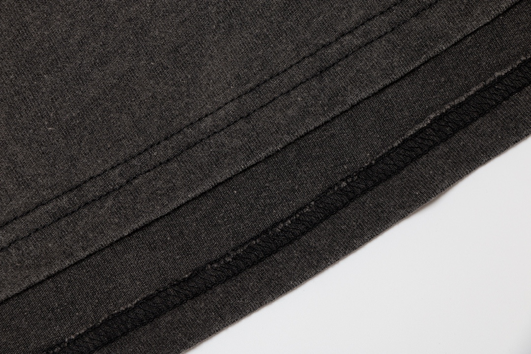 SAINTMICHAEL激安大特価最新作の セントマイケル公式ｎ級品 プリント 柔らかい トップス 純綿 短袖 ファッション ブラック_9