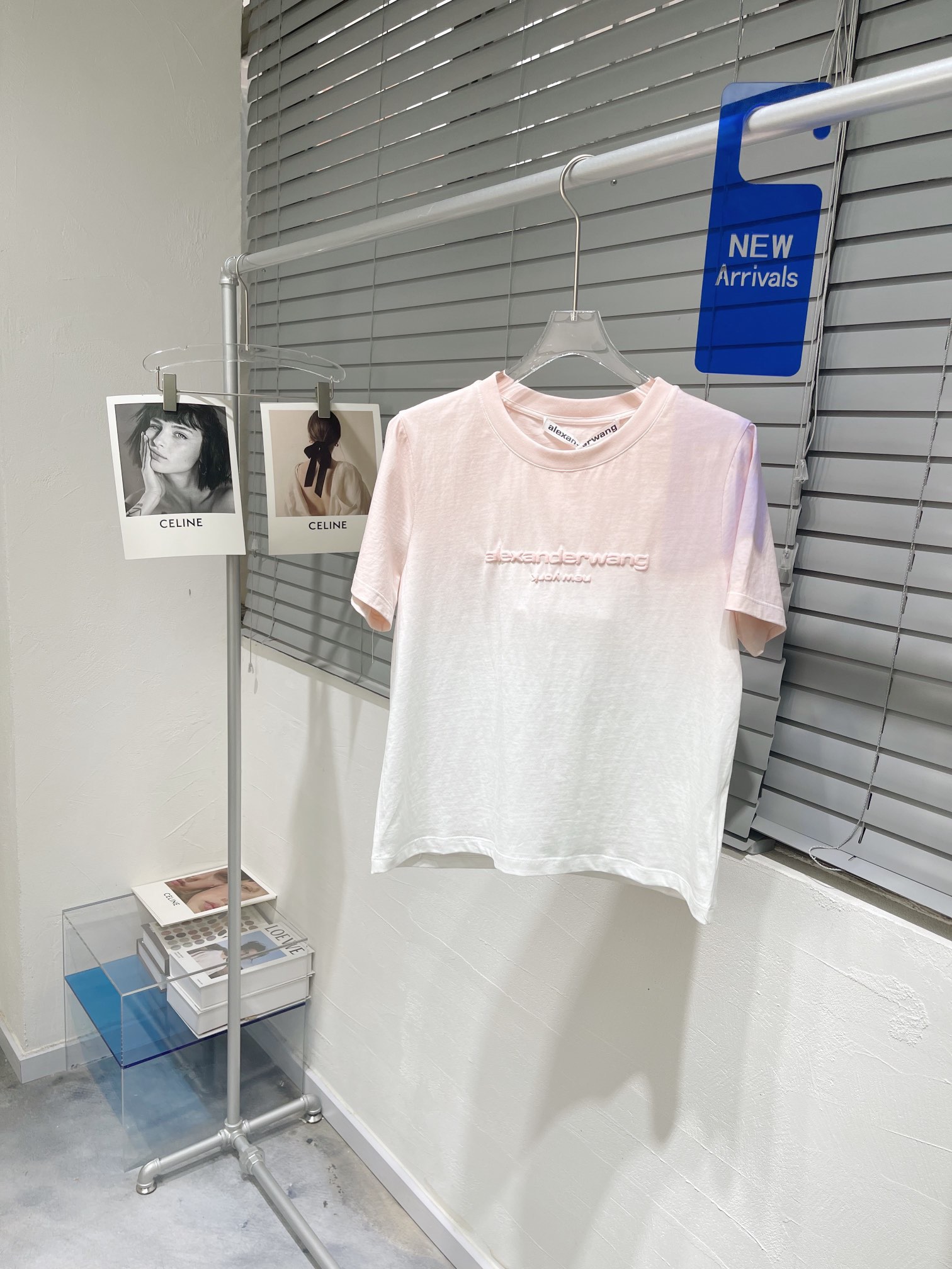 品質保証安い アレキサンダーワン レディース tシャツ偽物 トップス 純綿 ファッション 人気新作 ピンク_1