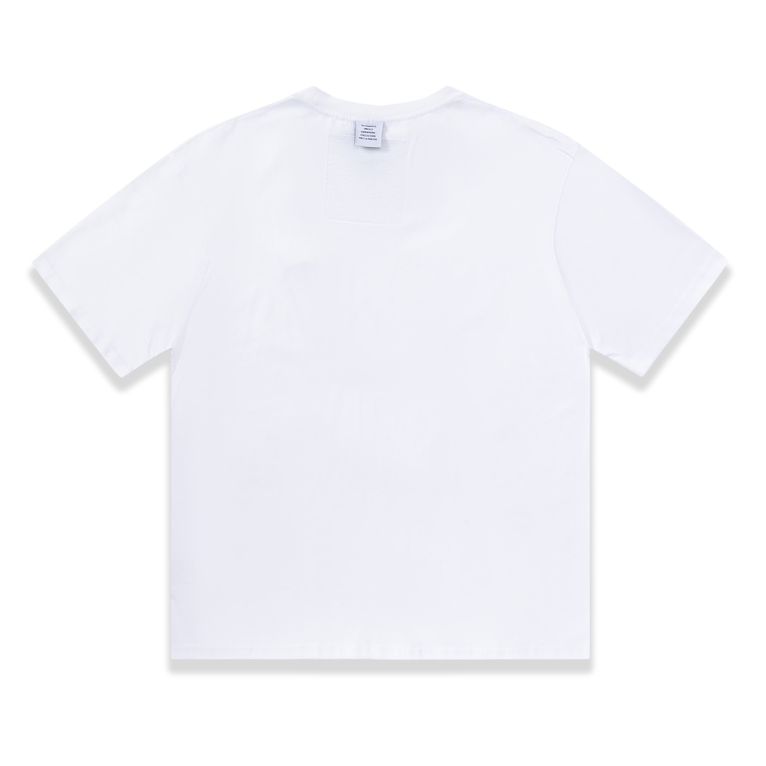今季セール限定品 ヴェトモン tシャツ コーデ偽物 純綿 トップス 半袖 シンプル 人気新作 ファッション 2色可選_3