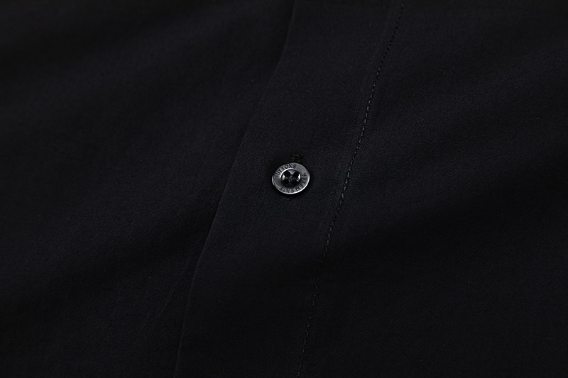 ヴェトモン tシャツ 公式ｎ級品 純綿 トップス 長袖 プリント ファッション 人気 ハイネック 青いロゴプリント ブラック_6