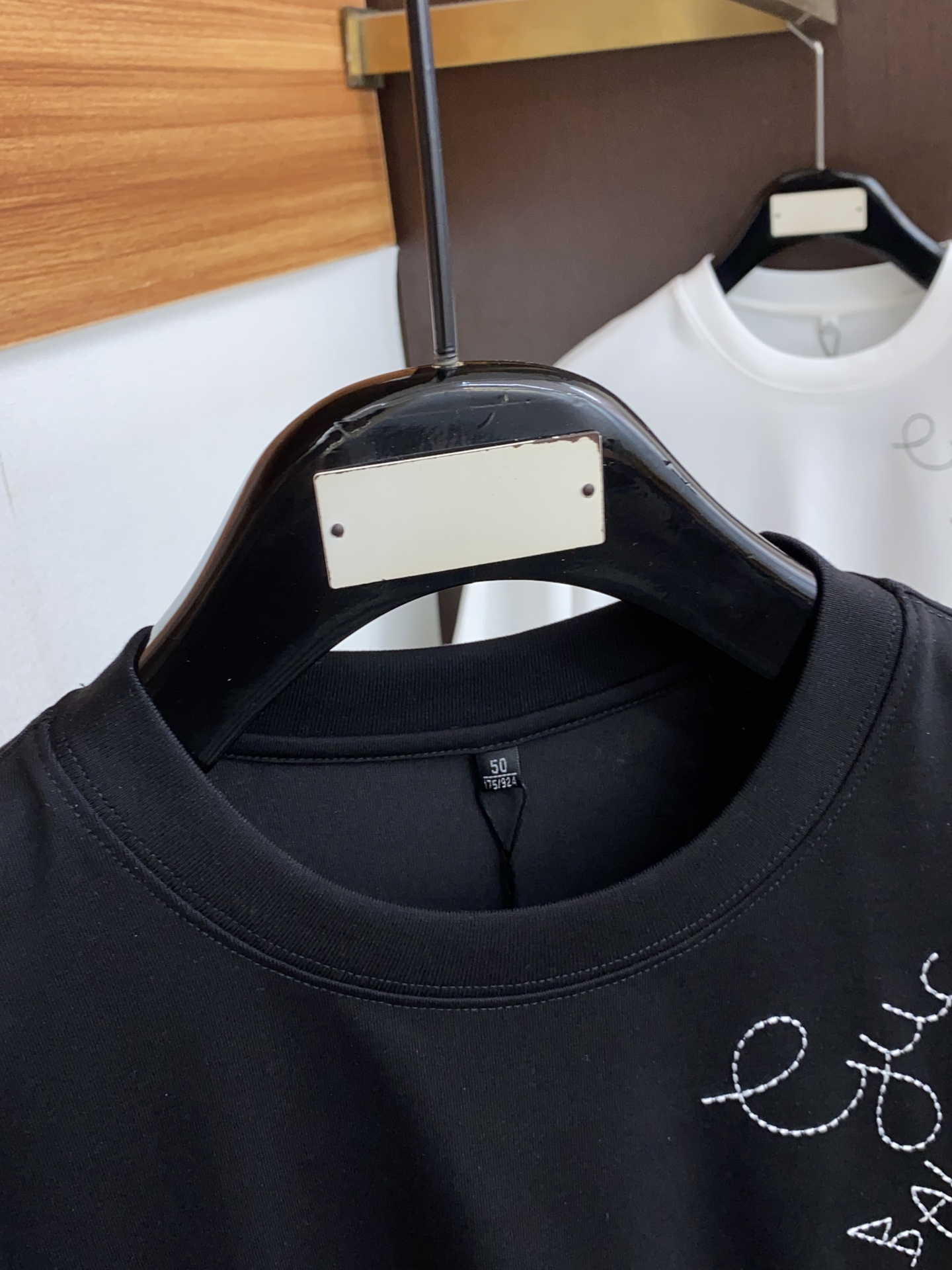 最安値 バレンシアガtシャツ メルカリスーパーコピー トップス ファッション プリント シンプル ゆったり 新品 2色可選 ブラック_3