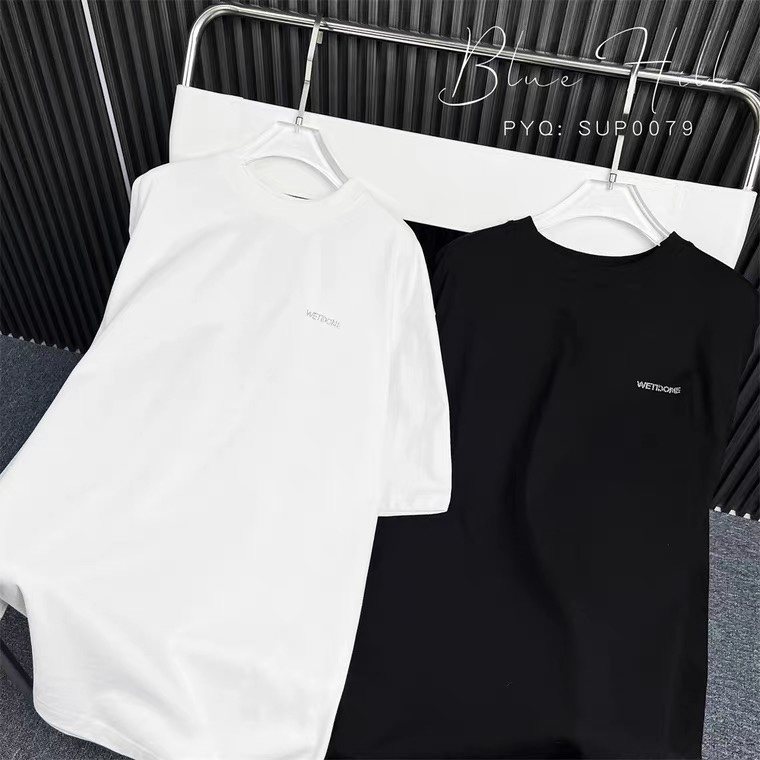 WE11DONE NEW夏の ウエルダンとはｎ級品 トップス 純綿tシャツ ゆったり シンプル 人気新作 2色可選_4