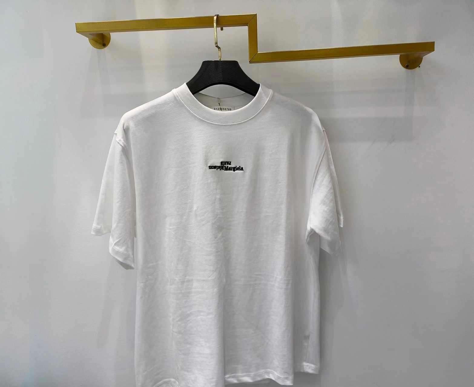 【激安】高級品通販 WE11DONE ウェルダン意味コピー トップス 純綿tシャツ 半袖 シンプル 2色可選_7