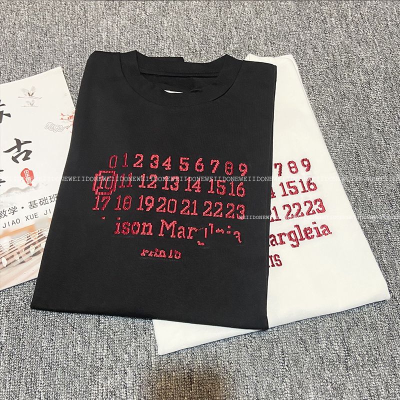 WE11DONE ウェルダンとはスーパーコピー トップス 短袖 純綿 tシャツ プリント爆買い 刺繍 2色可選_5