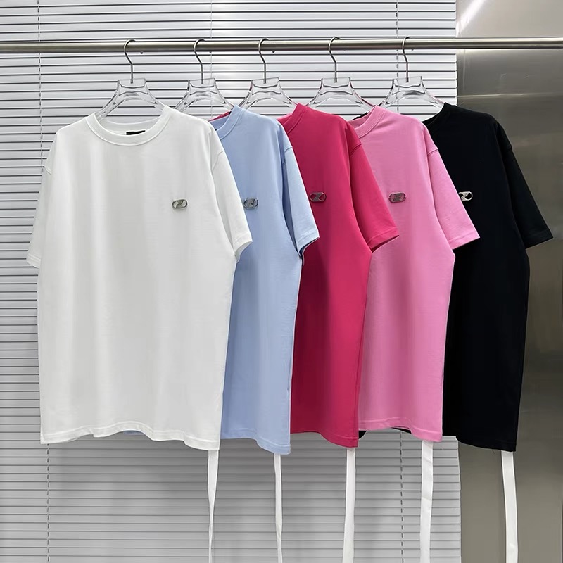 WE11DONE 高級感に溢れ ウェルカムヘル tシャツ偽物 トップス 純綿 プリント シンプル 半袖 5色可選_1