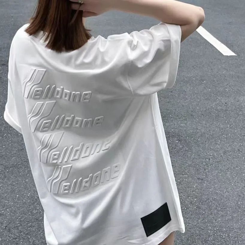 WE11DONE 高級感に溢れ ウェルカムヘル tシャツ偽物 トップス 純綿 プリント シンプル 半袖 5色可選_9
