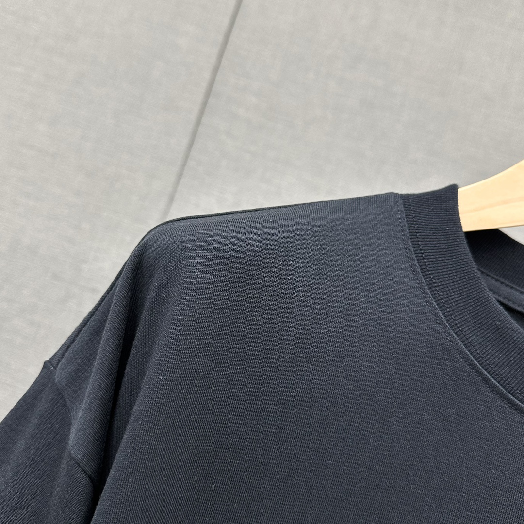 WE11DONE 大絶賛 ウェルダン服ｎ級品 半袖 トップス tシャツ ハットプリント 純綿 品質保証 ブラック_5