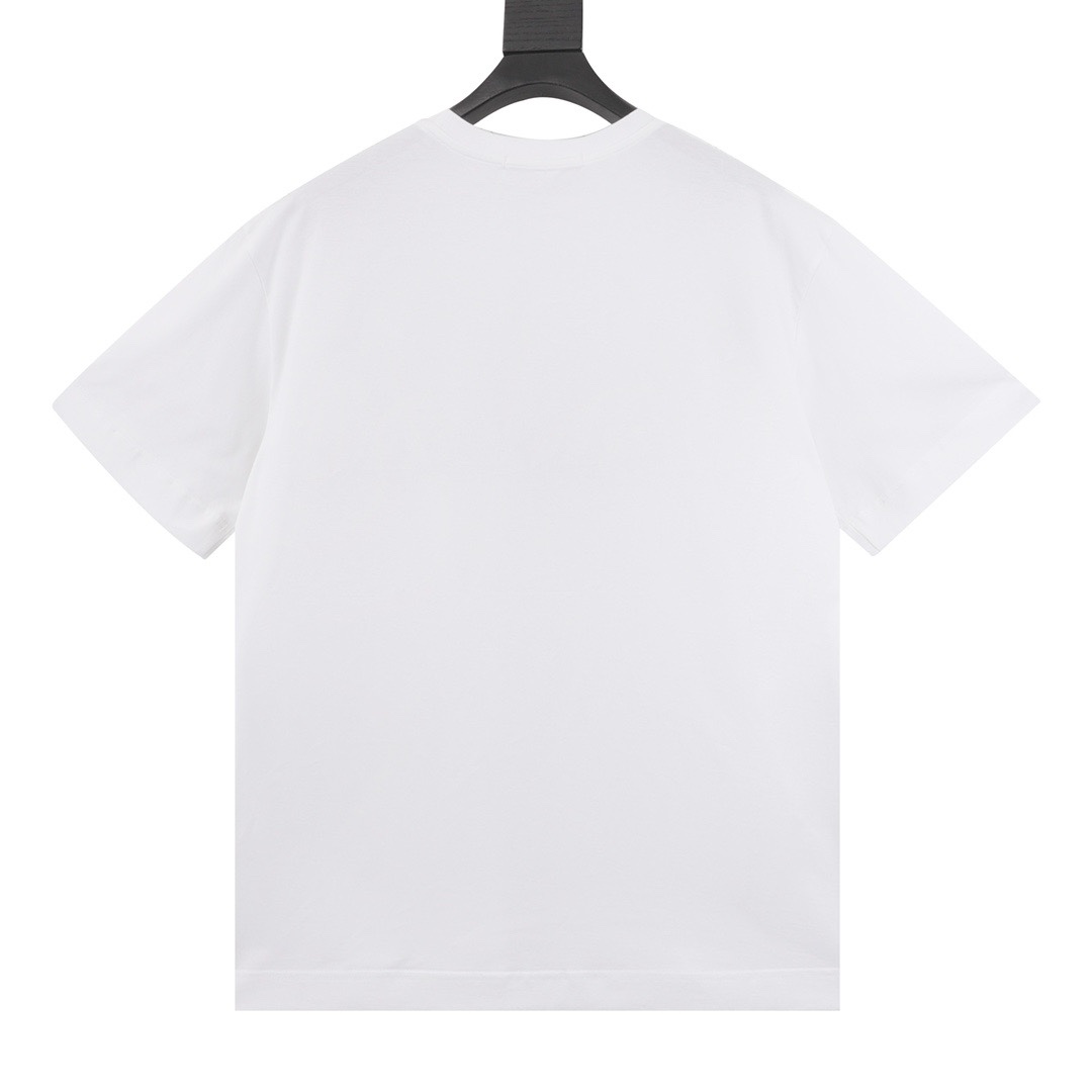 限定セール低価 ジバンシィ キッズ激安通販 Tシャツ トップス 純綿 ロゴプリント 柔らかい ファッション シンプル ホワイト_5