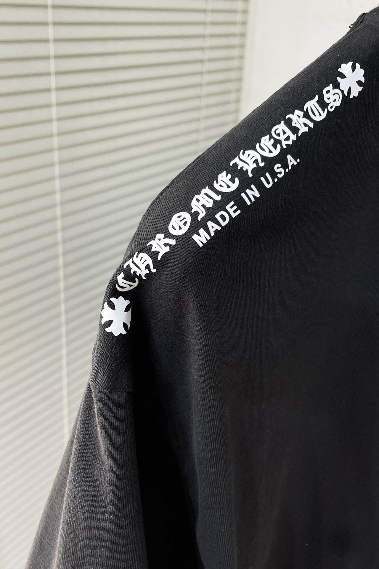 限定販売 クロムハーツtシャツ サイズ感スーパーコピー トップス 純綿 24新品 高級感 シンプル ブラック_5