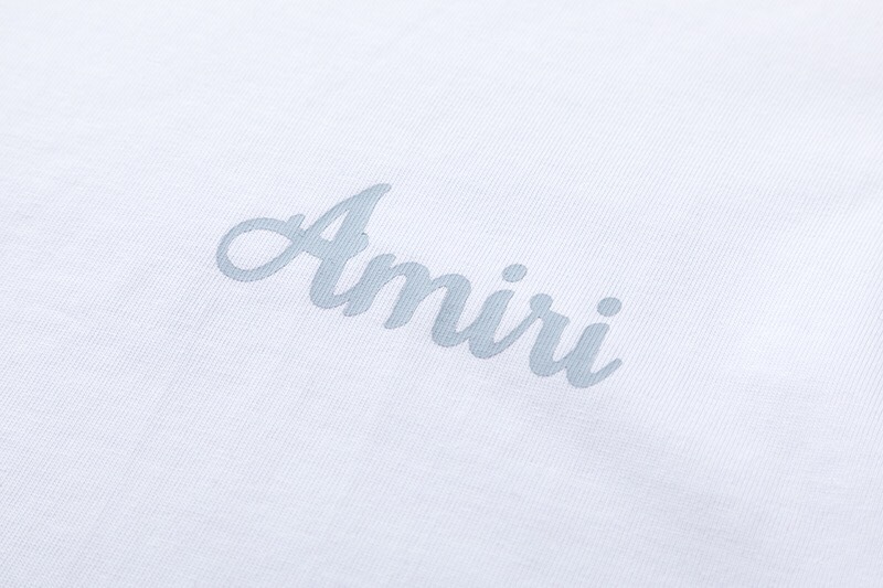AMIRI 2024定番人気 tシャツamiスーパーコピー 半袖 シンプル 純綿 ロゴプリント 夏 トップス 2色可選_6